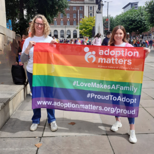 Adoption Matters Yorkshire Team at Leeds Pride