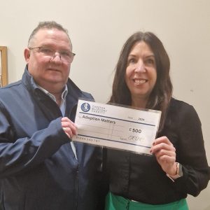 The Chester Bluecoat Charity provides £500 boost to Adoption Matters