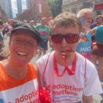 Amy and her son Ben took on the challenge in support of Adoption Matters