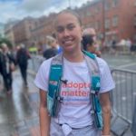 Ellie took on the challenge to show support to her mum, who works for the charity