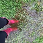 It was a muddy course!