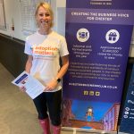 Job done - Susy completed the CBC Charity Walk