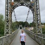 Susy by the Queens Park Bridge in Chester