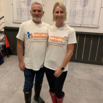 Susy was supported by her husband Freddie