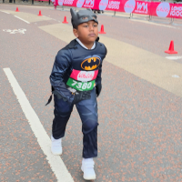 Arhaan completes the Vitality West Minster Mile for Adoption Matters